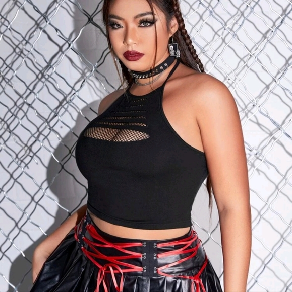 ROMWE PUNK halter top - Picture 4 of 5